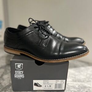 Youth Oxford boys dress shoes back sz 6.5